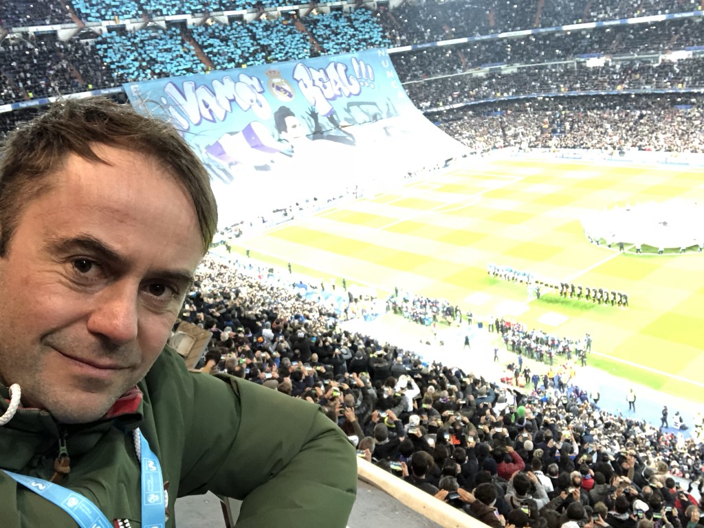 Valentinstag im Stadion Bernabeu