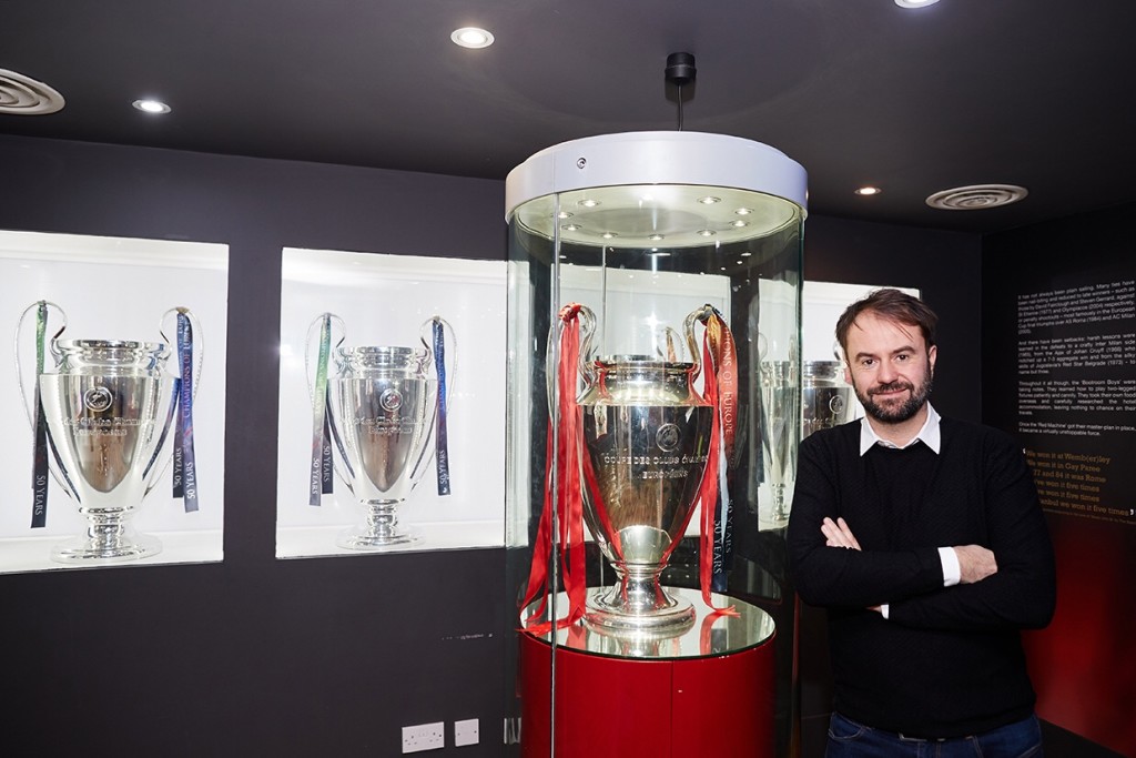 Stadionmuseum: Der FC Liverpool konnte fünfmal die Champions League gewinnen – genauso oft wie der FC Bayern Foto: Paul Greenwood